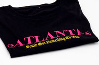 Atlanta South Got Something To Say Embroidered Text T-Shirt